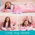 Cute Unicorn Sleeping Bag Floor Pillows & Cushions Little Palace Store